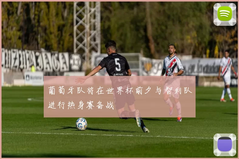 葡萄牙队将在世界杯前夕与智利队进行热身赛备战